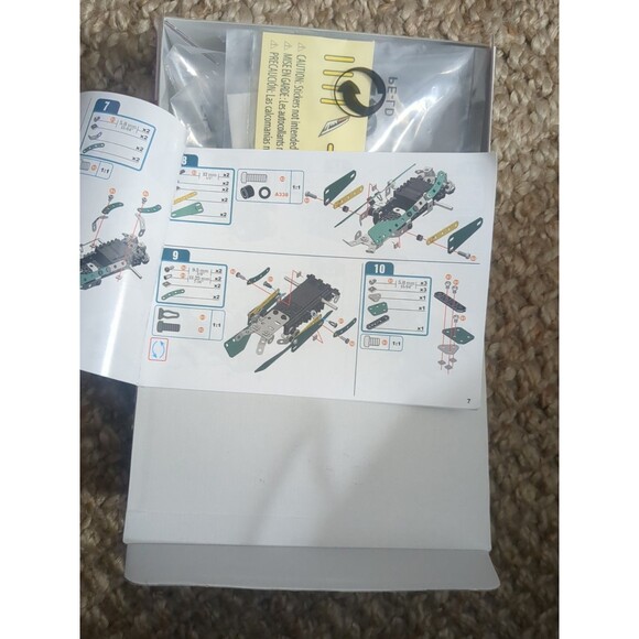 Erector by Meccano Engineering & Robotics 18202 5-in-1 Roadster Model Lvl 2 NIB - Picture 8 of 8